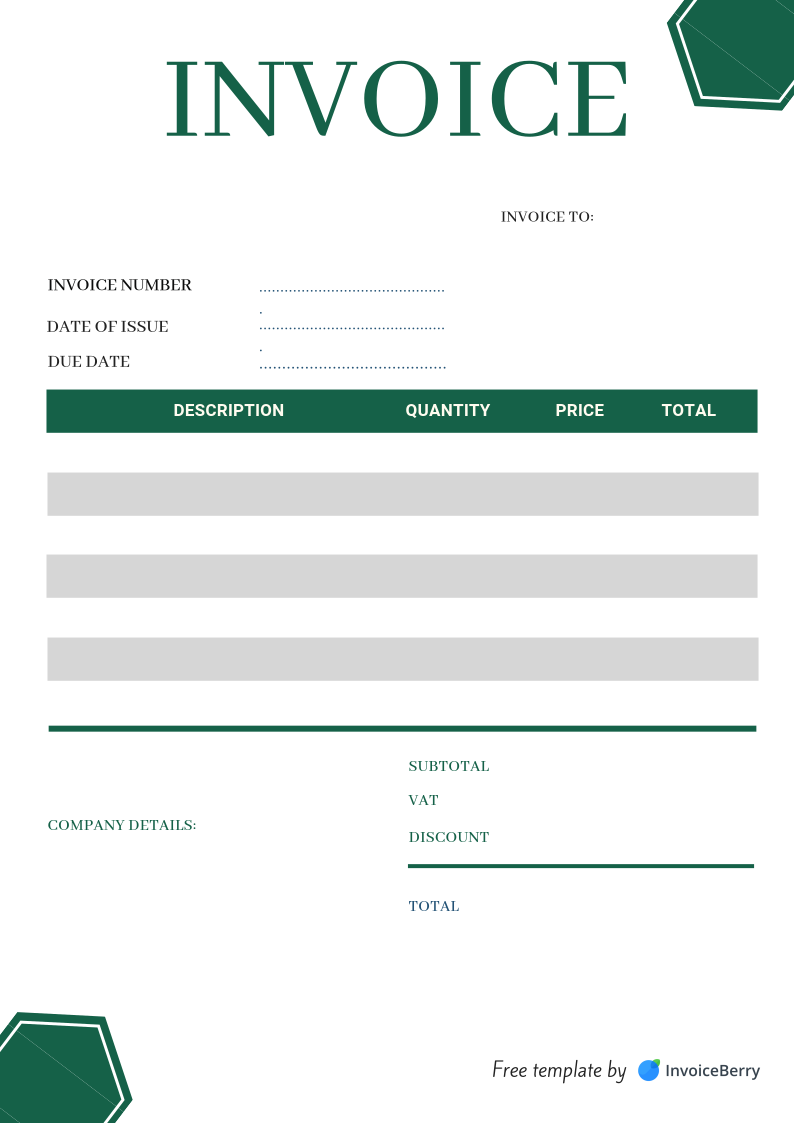 Free Invoice Templates