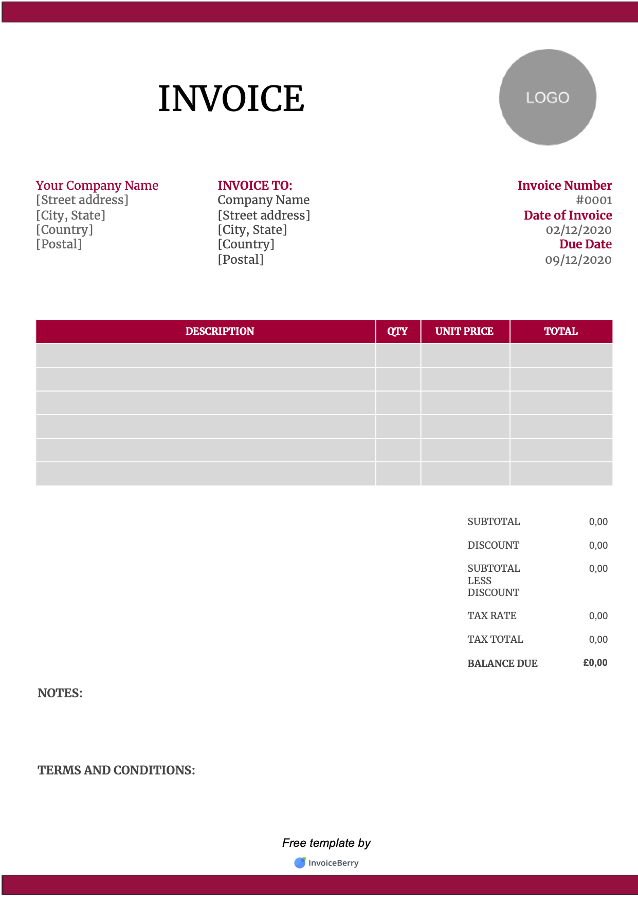 Google Doc Invoice Template (4)